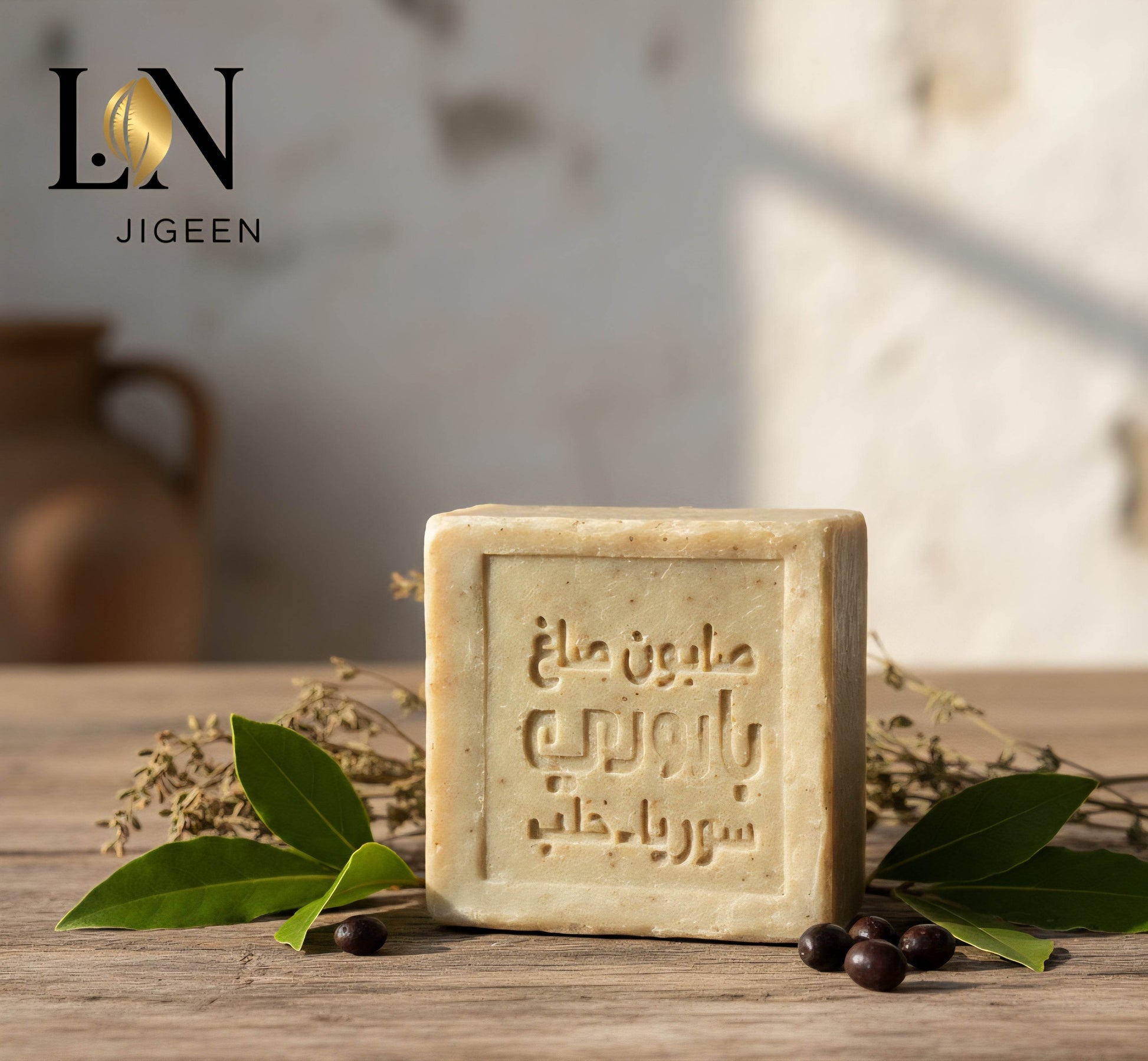 Savon d'Alep authentique: le secret de la peau saine et apaisée - L.N Jigeen