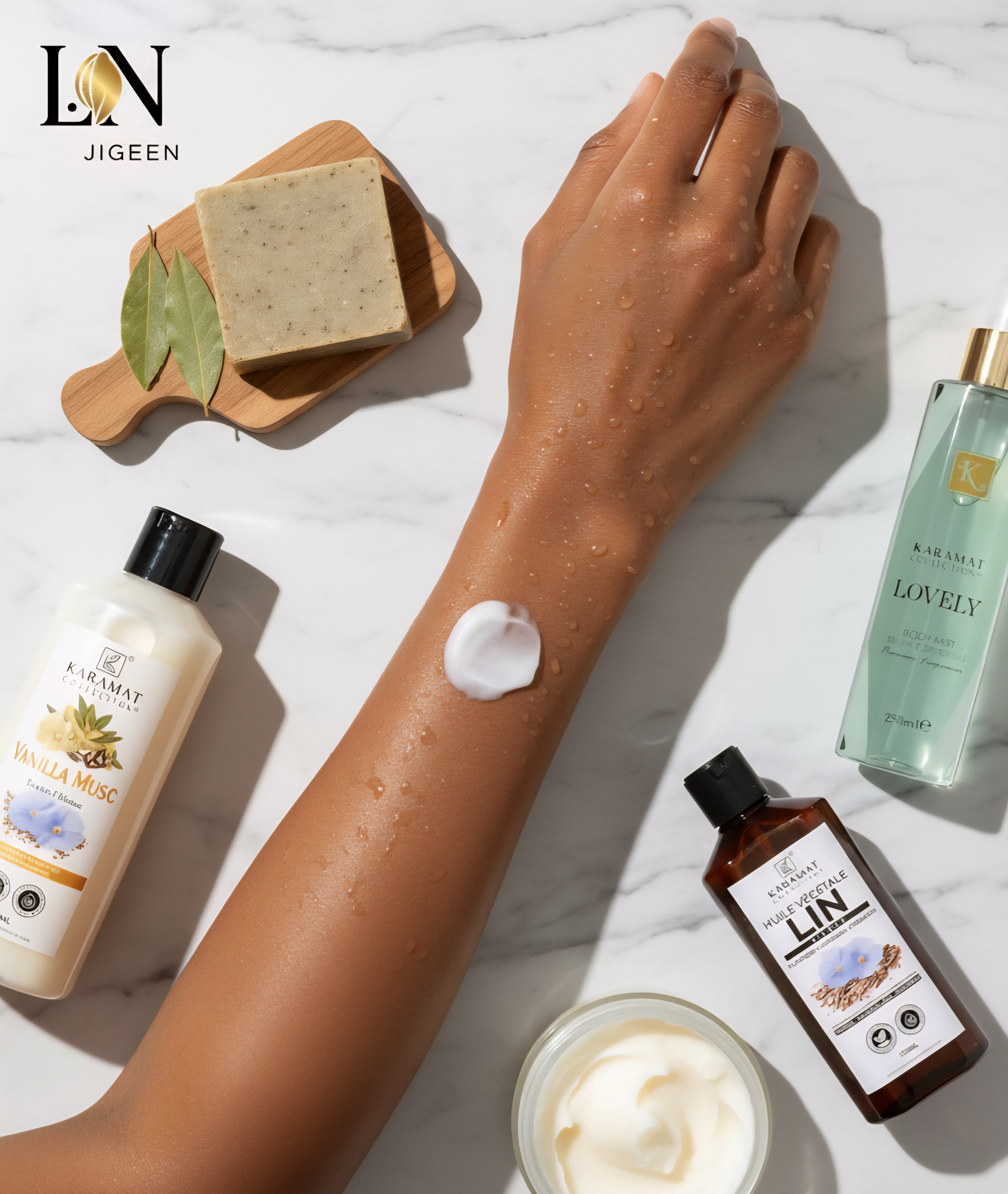 Le Double Nettoyage Corporel : Le Secret d'une Peau Douce et d'un Parfum qui Dure - L.N Jigeen 