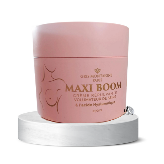 Maxi Boom : Révélez Votre Volume ! La Crème Miraculeuse pour une Poitrine Sublime !