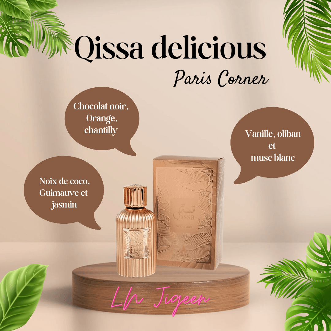 Eau de parfum - Qissa delicious - Paris Corner - L.N Jigeen 