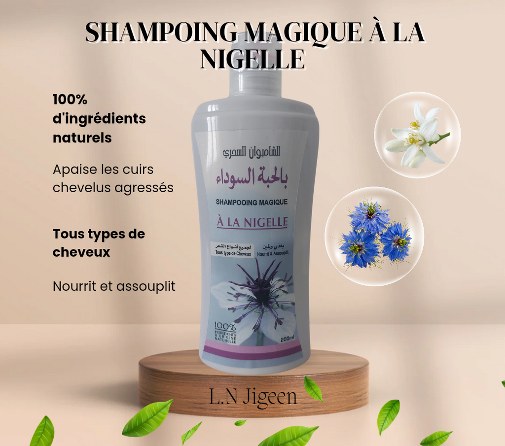 Magical black cumin shampoo - Herbo Ridouane