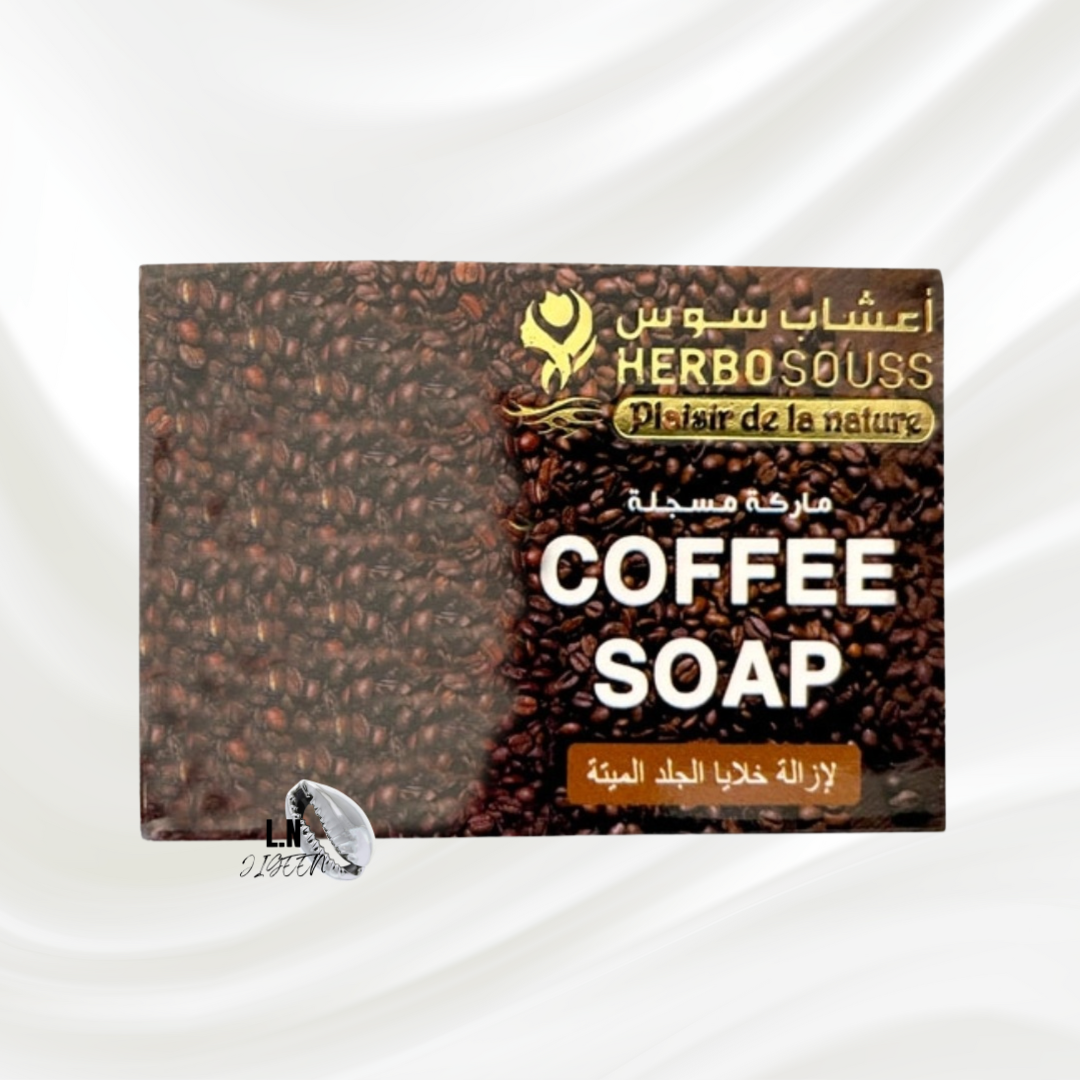 Réveillez Votre Peau avec Notre Savon au Café de Herbo Souss ! ☕✨