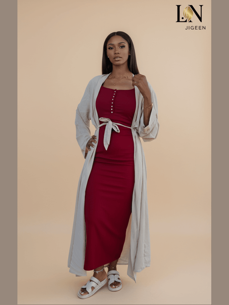 Robe Liana: L'Élégance Qui S'Adapte à Vous - L.N Jigeen 