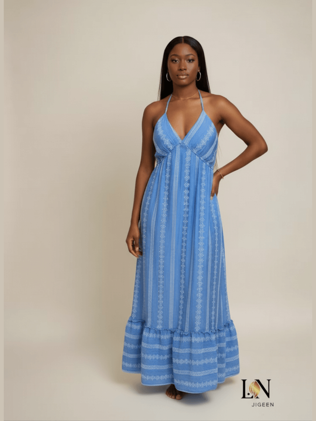 Robe Longue "Soraya" - L'Essentiel de l'Été