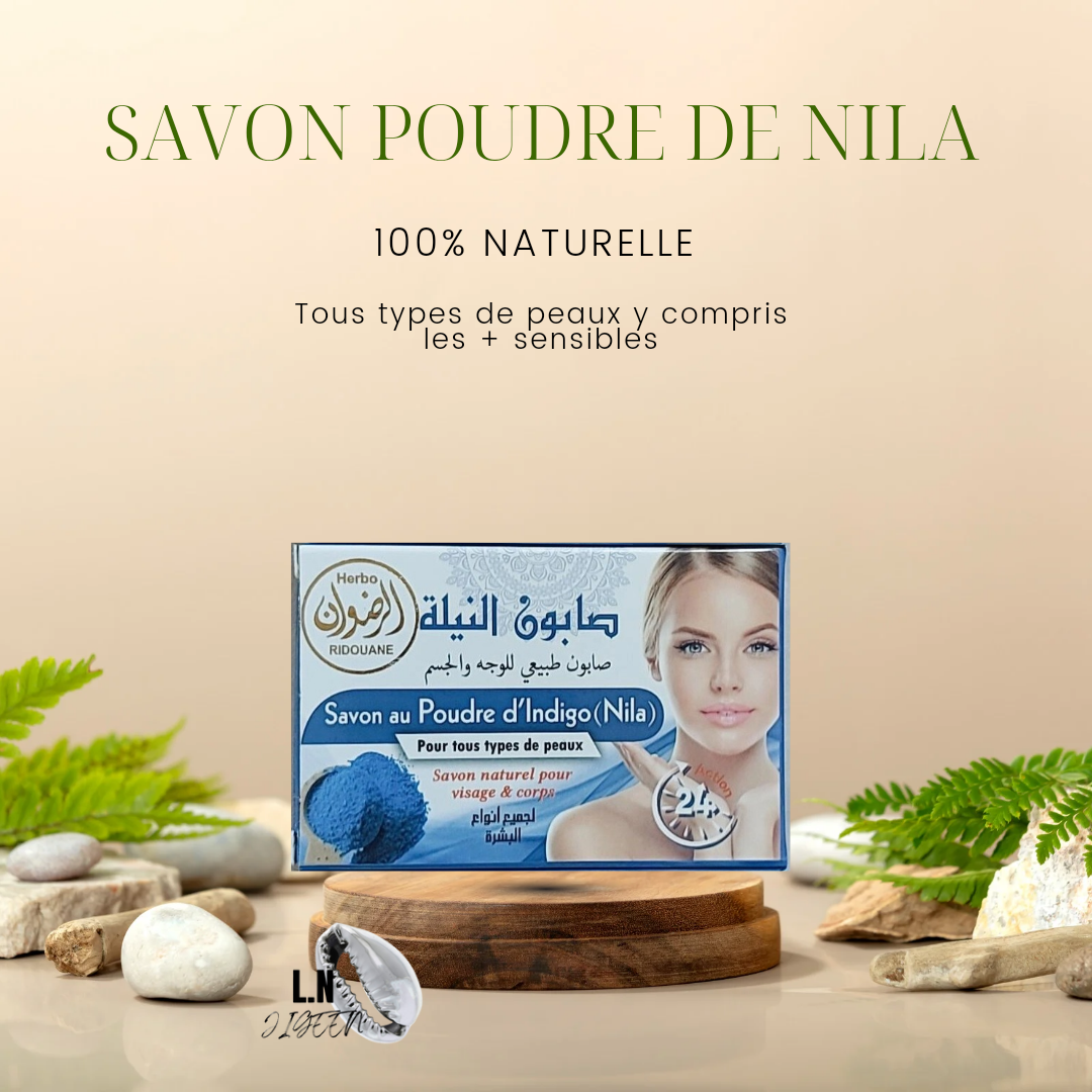Éveillez Votre Peau avec le Savon Naturel au nila du Laboratoire Herbo Ridouane : Douceur et Soin pour Tous les Types de Peaux !