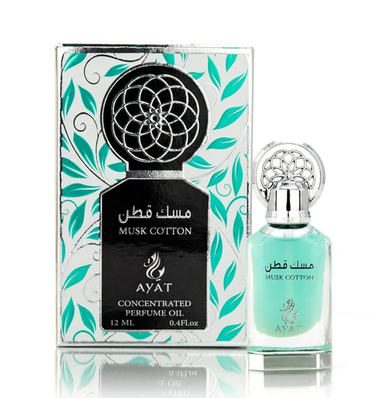 Huile parfumée - Musk Cotton- Ayat perfumes