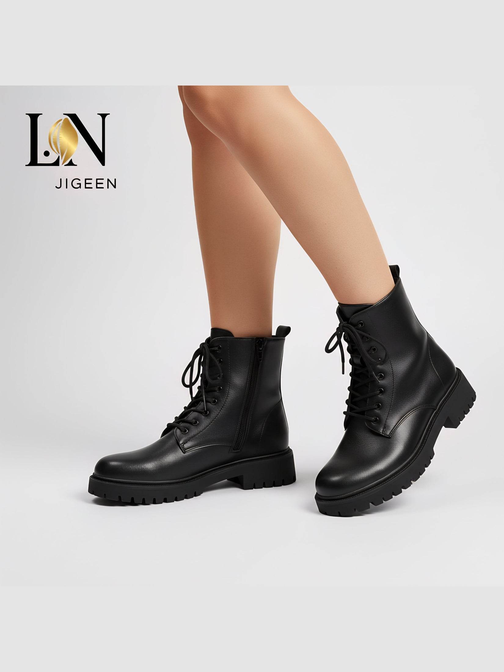 <img src="URL_de_votre_image_mode.jpg" alt="Femme portant une robe et les bottines L'Audacieuse, élégance urbaine" title="Bottines L'Audacieuse avec une robe">
