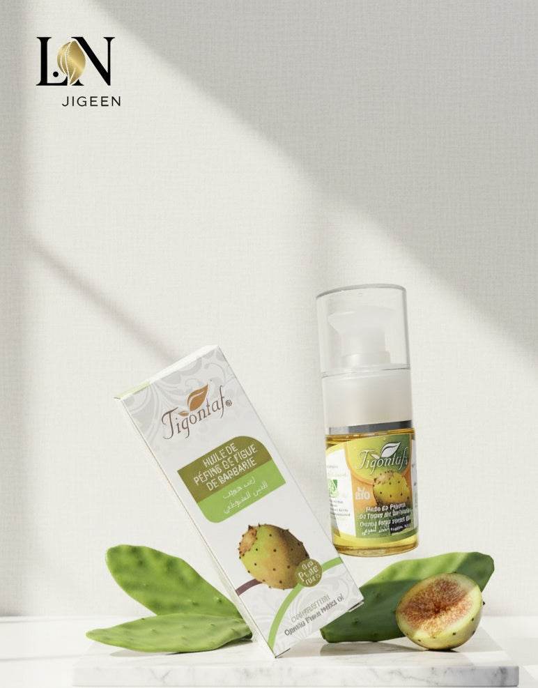 Huile de pépins de figue de Barbarie - L.N Jigeen 