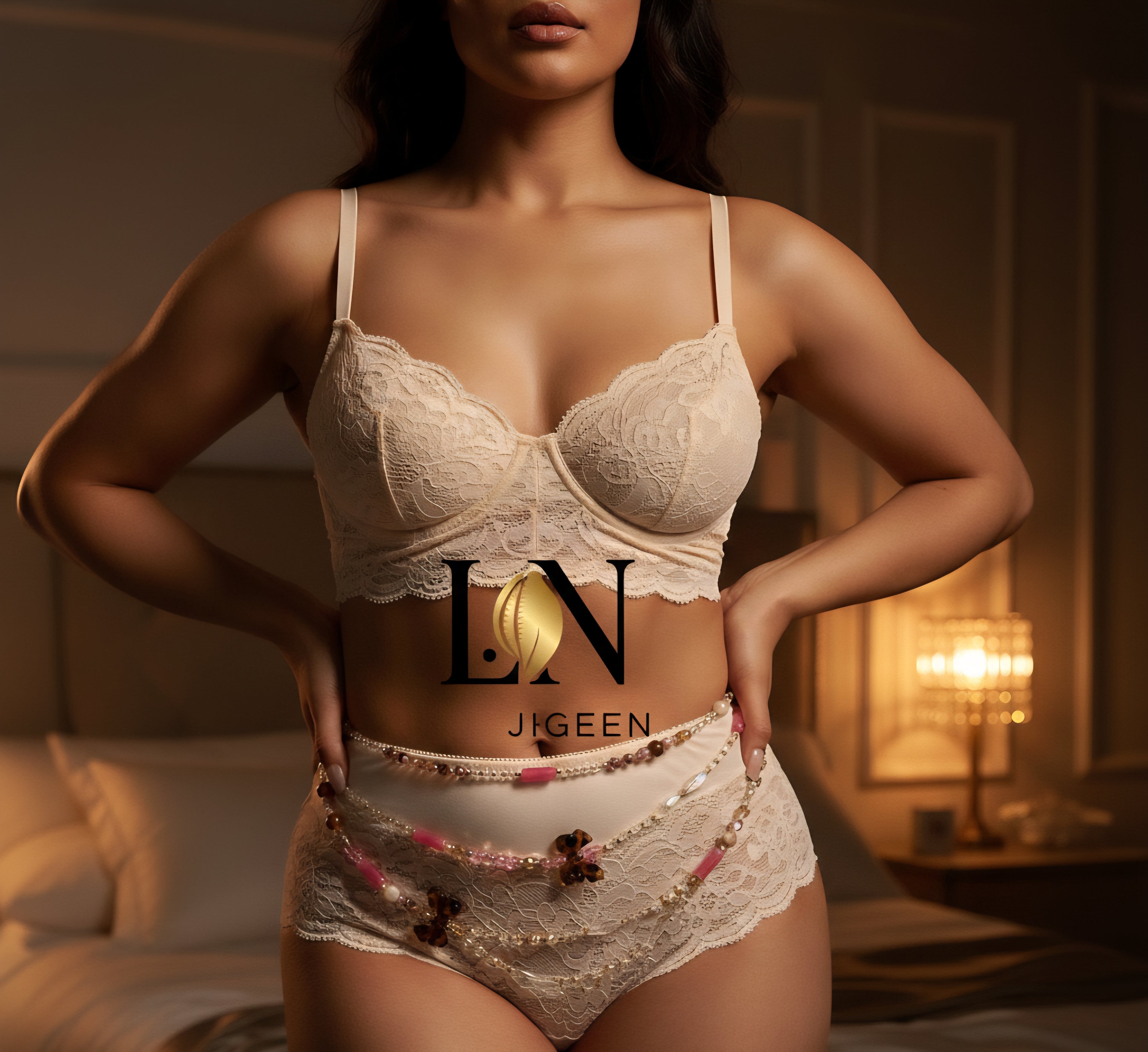 Perles de Reins Artisanales LN Jigeen - Bijoux de Corps Uniques 105-110cm