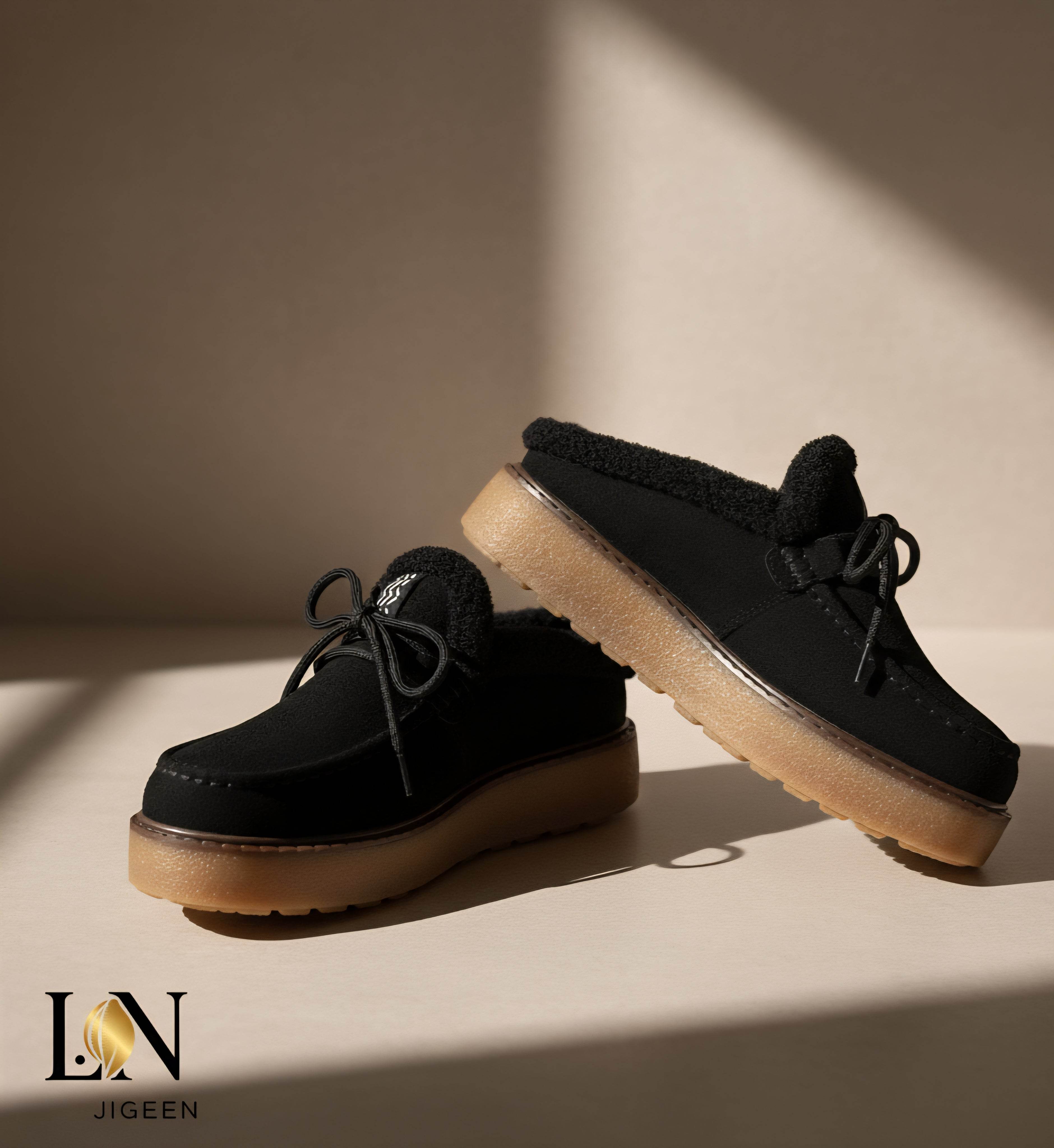 Chaussures Elara : L'Alternative Confortable et Tendance aux Mocassins et Derbies - L.N Jigeen 