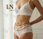 Perles de Reins L.N Jigeen "Esmeralda" - Bijou de Corps Unique (Max 96 cm)