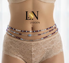 Perles de Taille Africaines (Waist Beads) | Création L.N Jigeen -104-106 cm