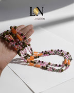 Perles de Reins 92cm Max - Création Unique LN JIGEEN - Bijoux de Taille Artisanaux & Féminins