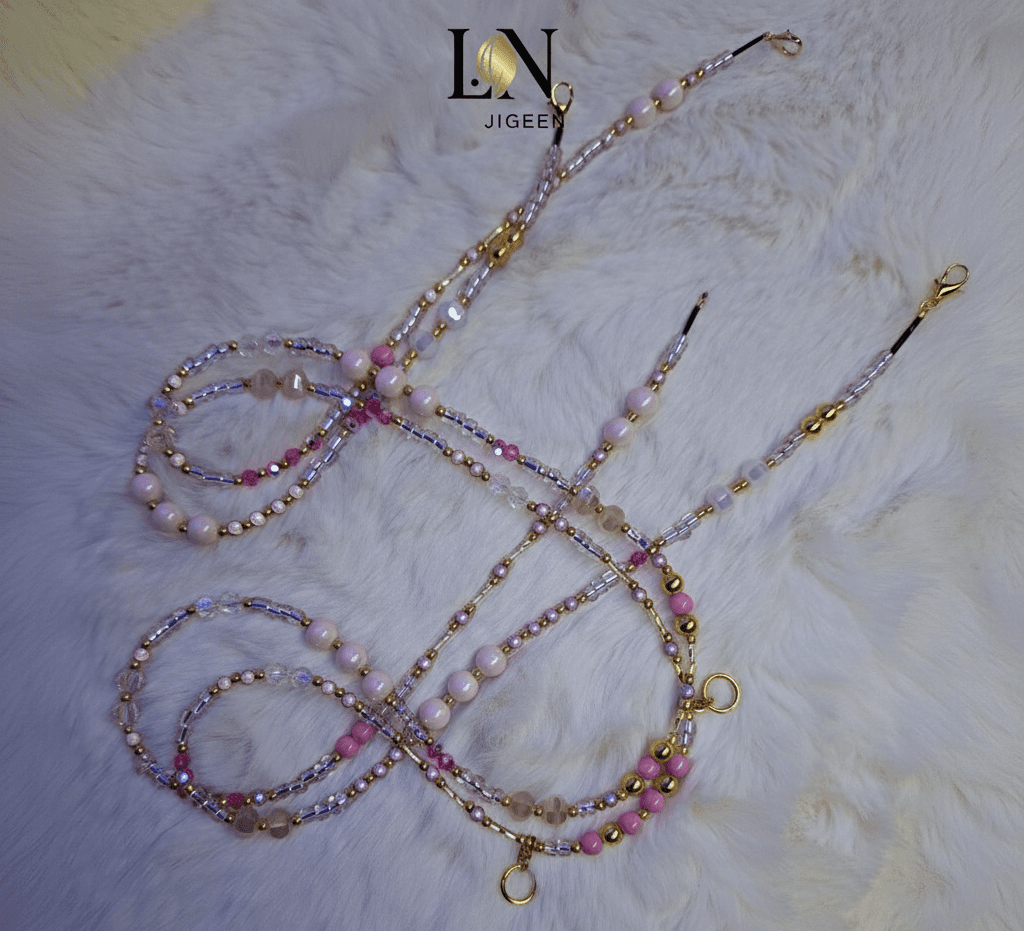 Duo de Perles de Reins "Inaya" – Création Unique Fait Main en Perles