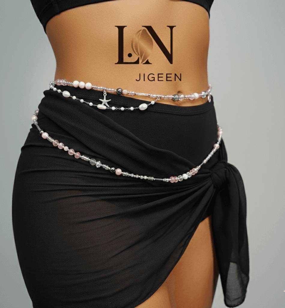 Parure de Bayas Yémanja – Duo de Perles de Reins "Esprit Marin" Fait Main – Création Unique (89cm & 94cm)