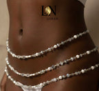 Perles de Taille "L.N Jigeen" – Création Unique & Authentique (83-85cm)