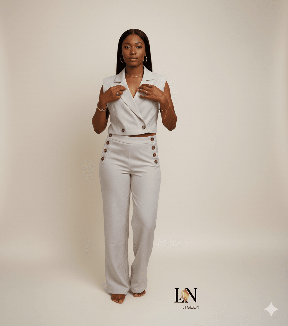 L'ensemble tailleur élégant - Belluci - L.N Jigeen 