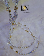 Perle de Reins "Baby" – Bijou de Corps Artisanal en Cristal et Or – Fait Main