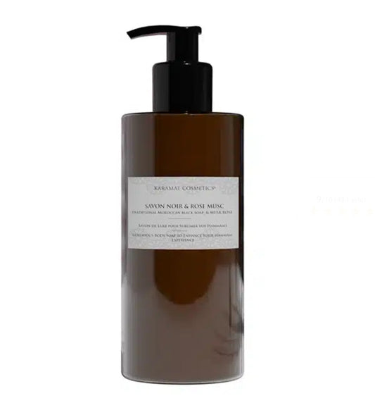 Savon noir Musc rose - Karamat collection