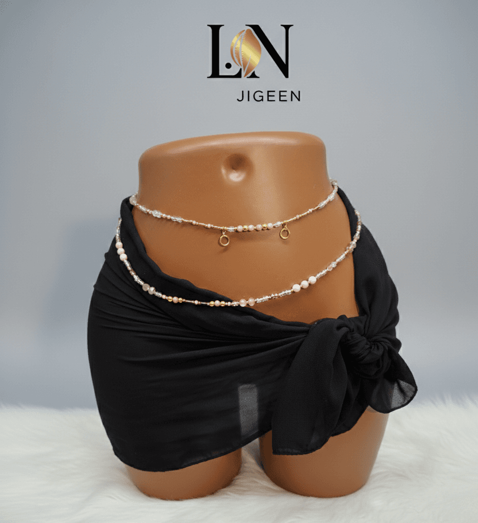 Duo de Perles de Reins "Inaya" – Création Unique Fait Main en Perles