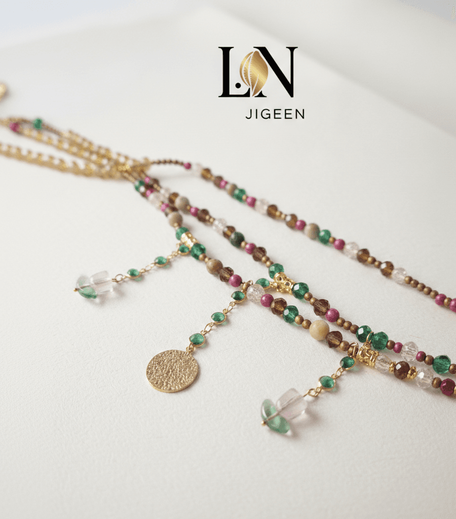 Perles de Reins "Lisière enchantée" 📿 Création L.N Jigeen | Authentiques Bijoux de Taille & Ceinture Abdominale Femme