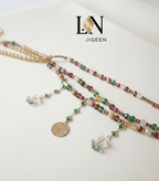 Perles de Reins "Lisière enchantée" 📿 Création L.N Jigeen | Authentiques Bijoux de Taille & Ceinture Abdominale Femme