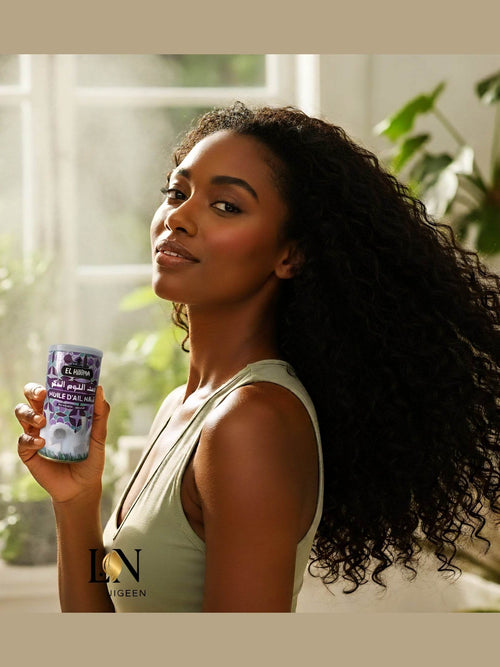 "Reveal the Beauty of Your Hair with El Hikma Garlic Oil: Strength, Shine and Natural Radiance!"