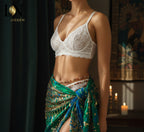 Perles de Reins L.N Jigeen "Esmeralda" - Bijou de Corps Unique (Max 96 cm)