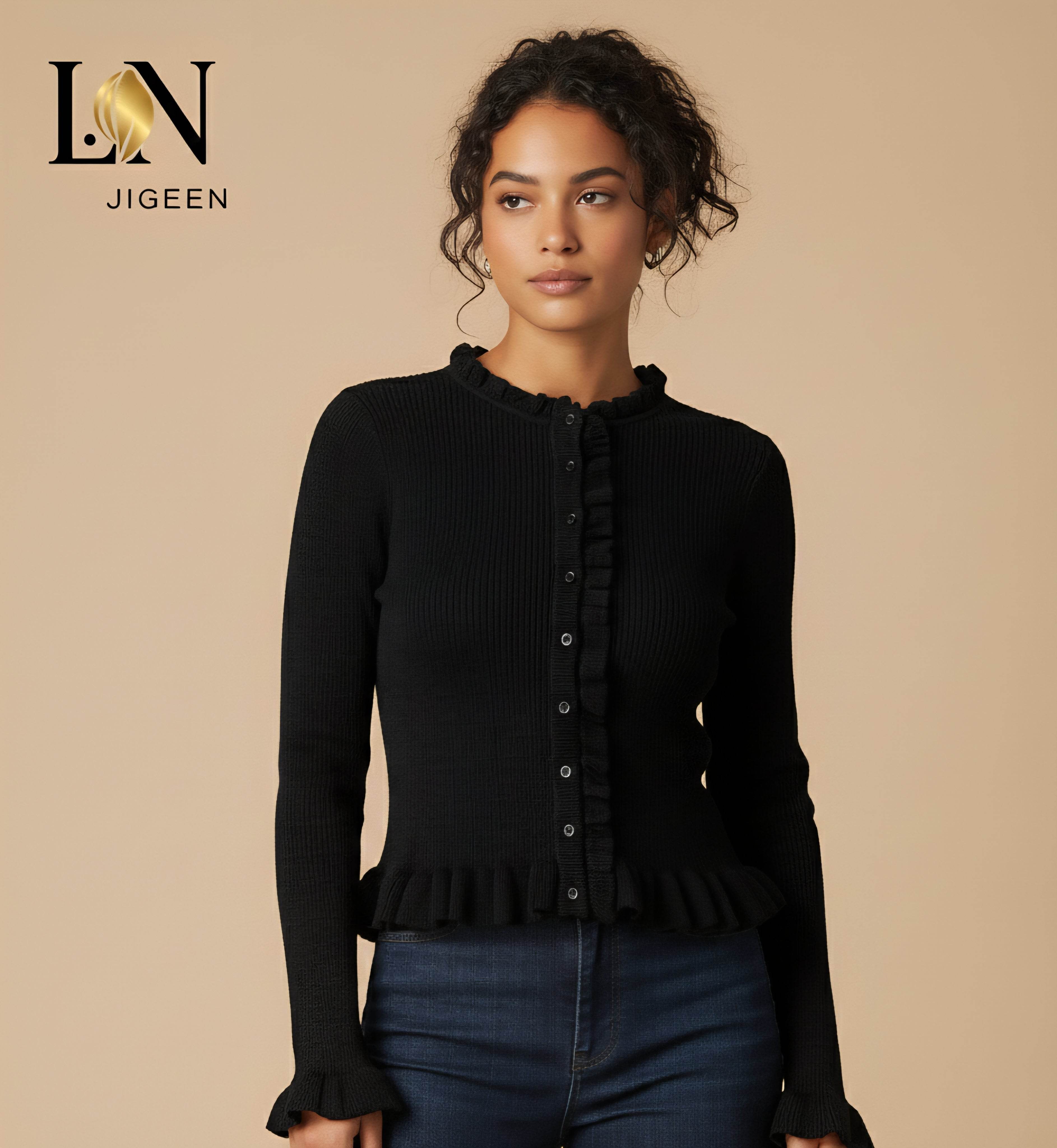 <img 
  src="URL_DE_VOTRE_IMAGE_CARDIGAN_MARKETING_STYLISÉ.jpg" 
  alt="Collection mode femme LN JIGEEN - Cardigan Jasmine noir avec accessoires chics" 
  title="Acheter Cardigan Jasmine - Élégance et confort pour votre style"
  width="1200" 
  height="675"
>
