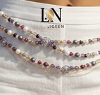 L'Ambre Sauvage : Perles de Reins Artisanales & Bijoux de Taille pour Femme