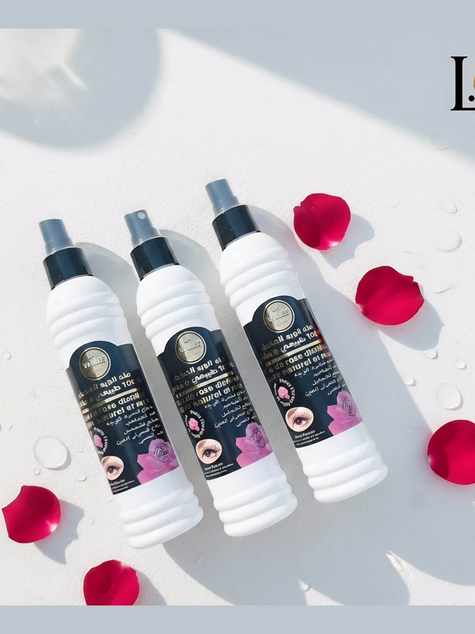 Eau de Rose pure Distillée La Vallée : L'Élixir de Beauté Naturel - L.N Jigeen 