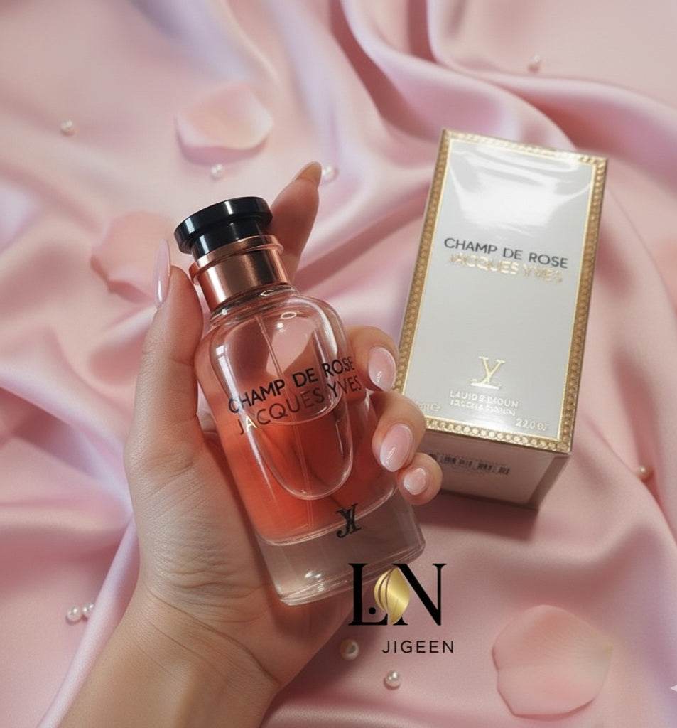 Eau de parfum - champ de rose - Jacques Yves - L.N Jigeen 